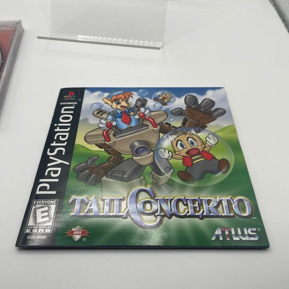 Tail Concerto Sony PlayStation PS1‎ Atlus 1999 CIB Complete